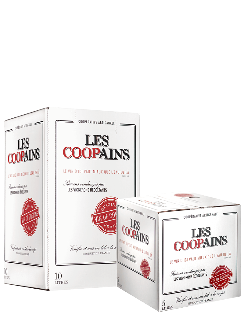 BIB Les Coopains rouge BIB Les Coopains rouge